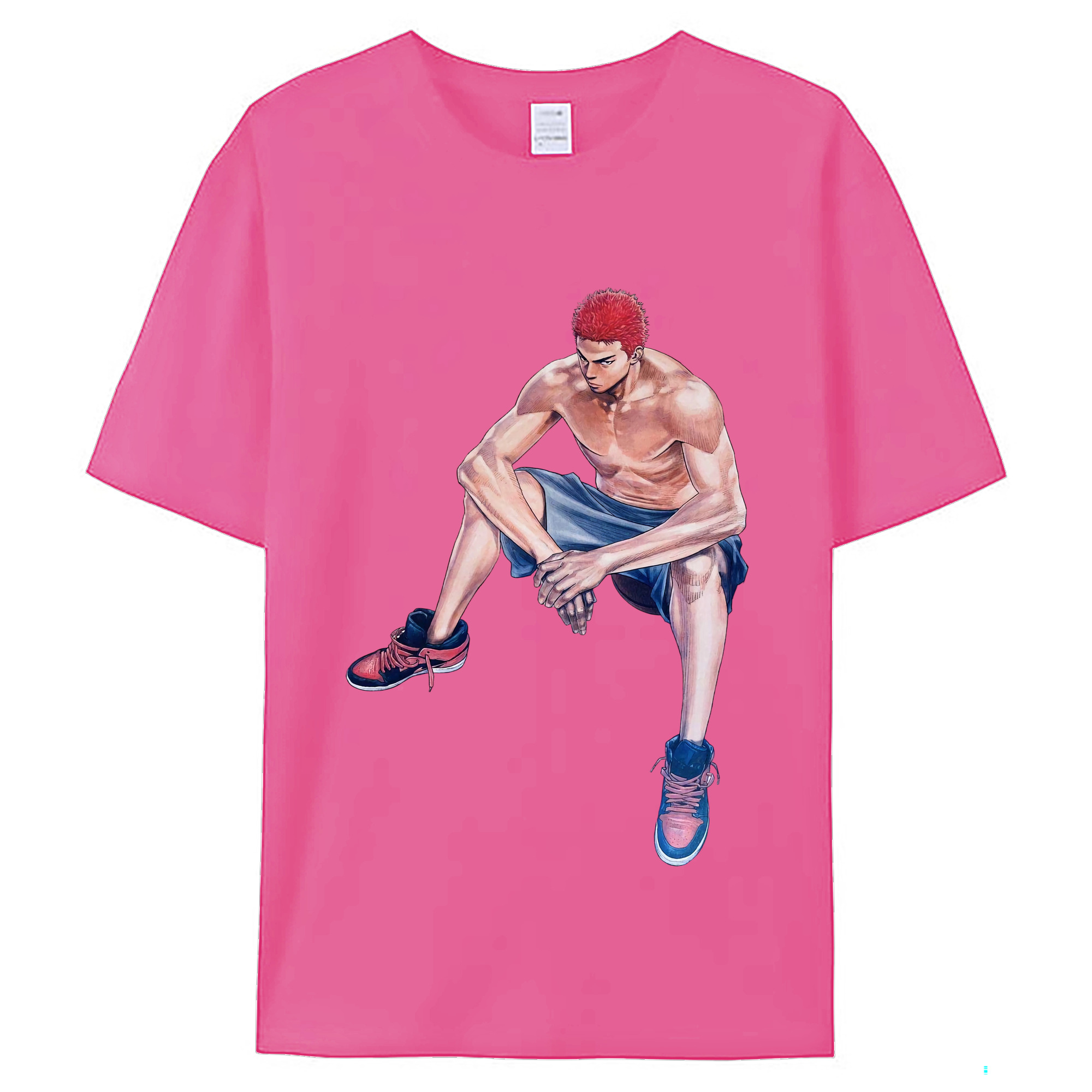 （画像用） SLAM DUNK／スラムダンク レディースカジュアルプリントTシャツ（綿100％）